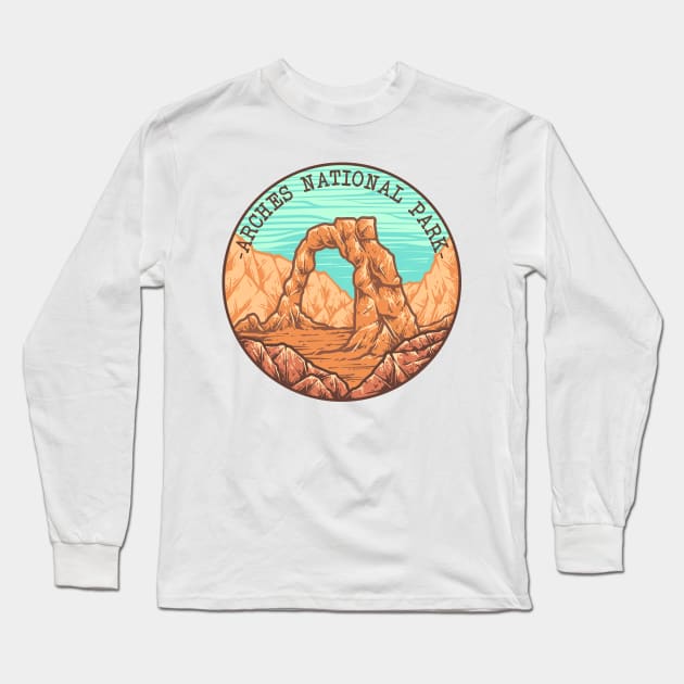 Arches Long Sleeve T-Shirt by debulogam